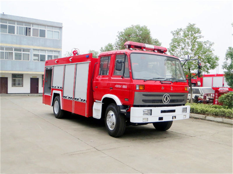 国六5吨消防车—东风5吨消防车，同类中容积最大国六消防车