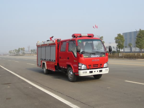 国六庆铃五十铃2-3吨水罐消防车