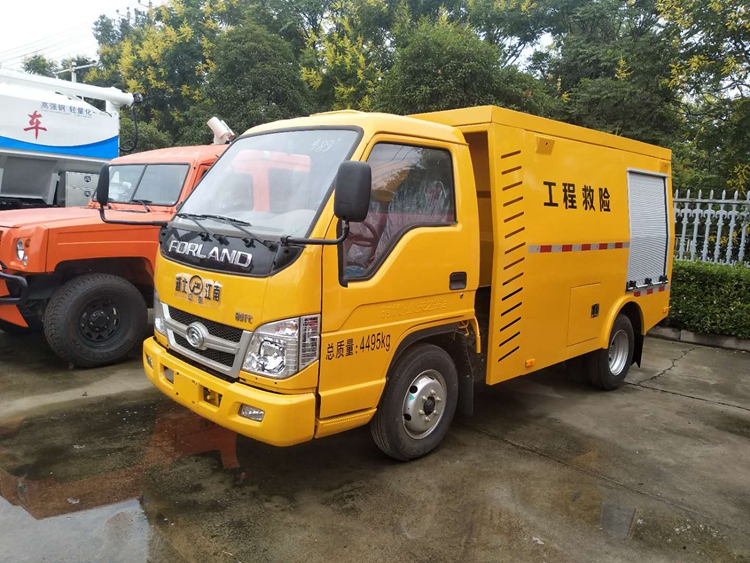 新款国六福田救险车2吨小型消防车