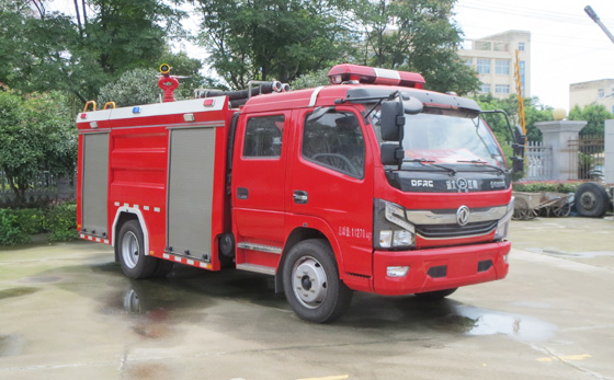 2022年湖北江南国六东风凯普特5吨消防车评测！